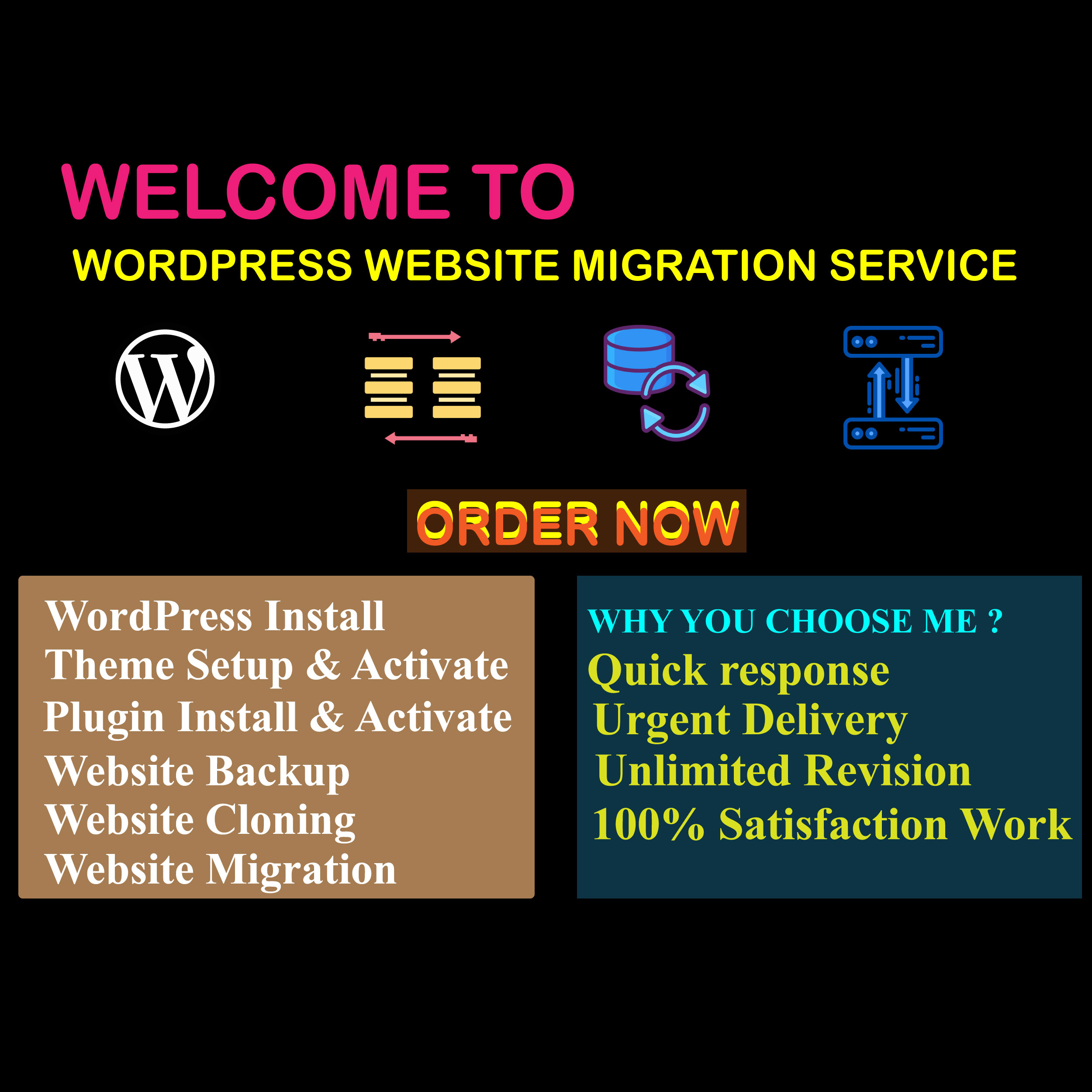 I will migrate website within 24 hours
