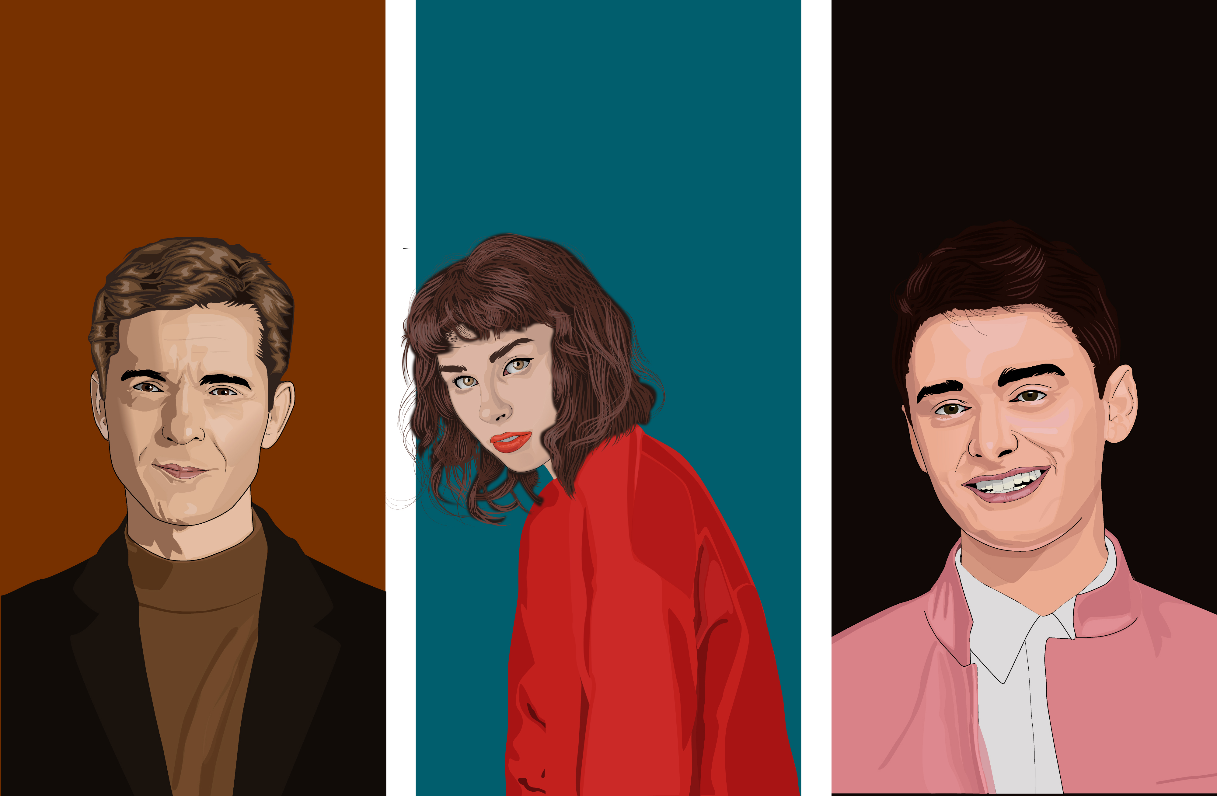 I will Draw Digital Vector Portrait from Your Photo