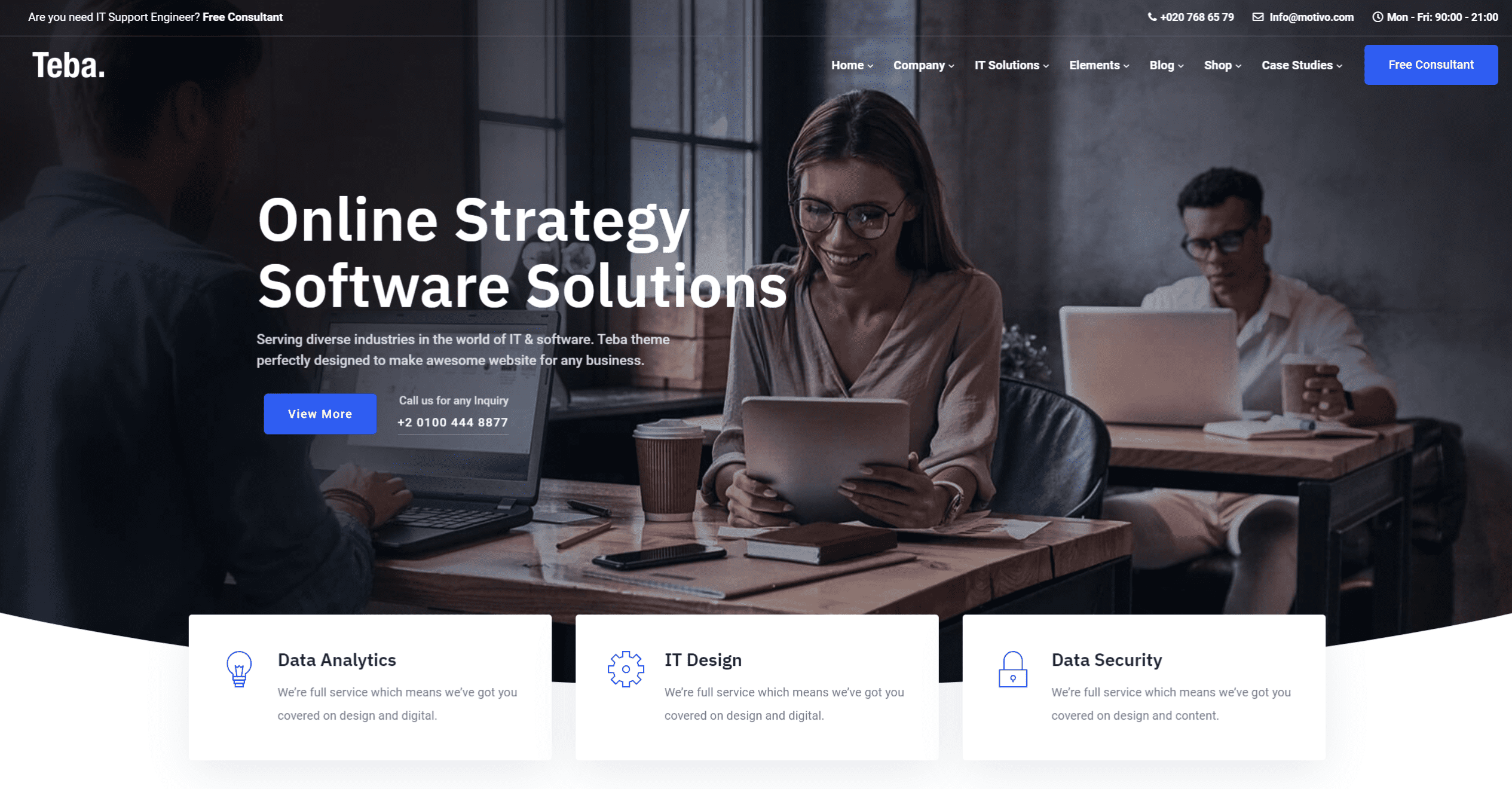 I will make a professional and modern wordpress website using elementor page builder