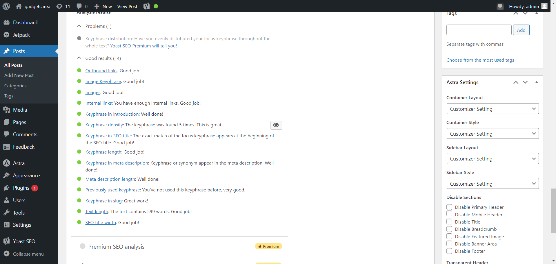 I will do on page SEO on WordPress to get your website ranking