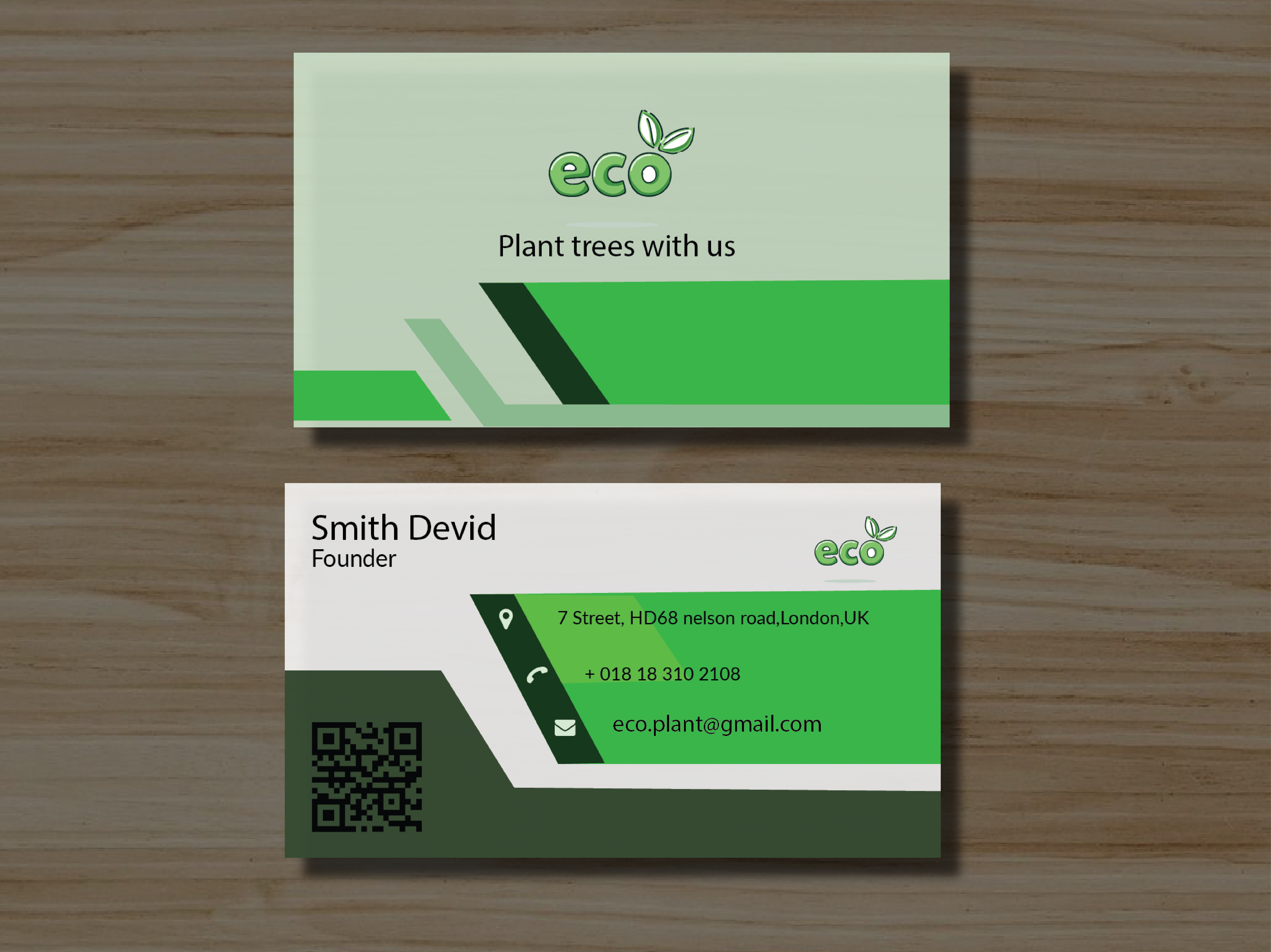 I will create minimalistic business card