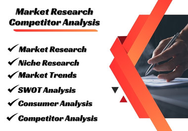 Professional Market Research and Competitor Analysis