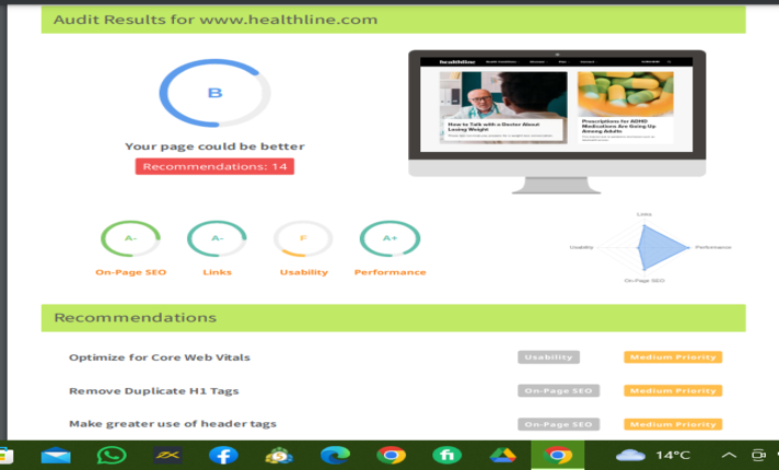 Provide website Seo audit report and analyze website,do keyword research