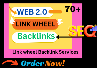 Create 70+ High Quality Web2.0 Link Wheel Backlinks With Relevant Content 