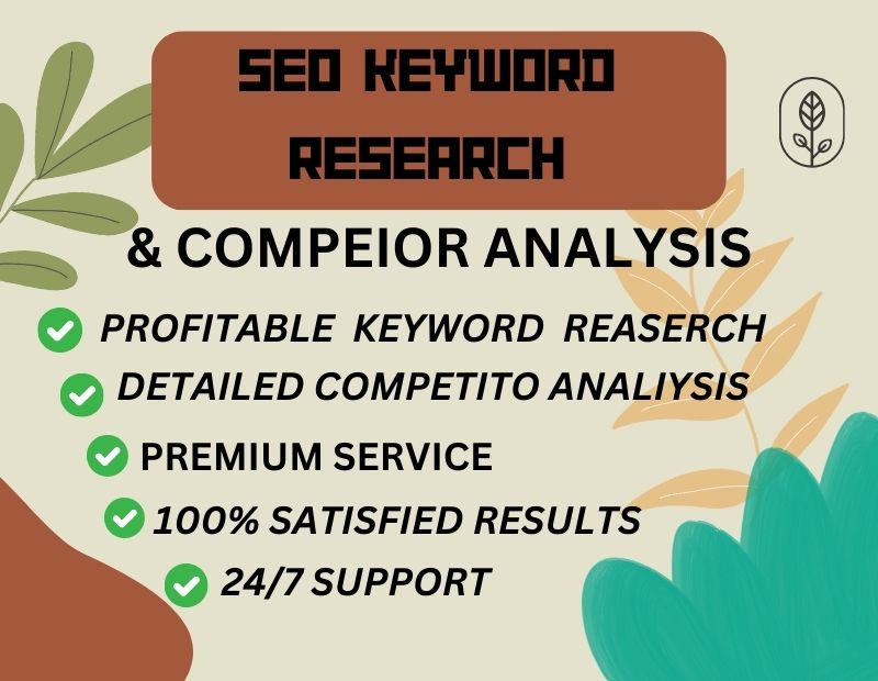 Professional SEO Expert, Keyword Research, Digital Marketer