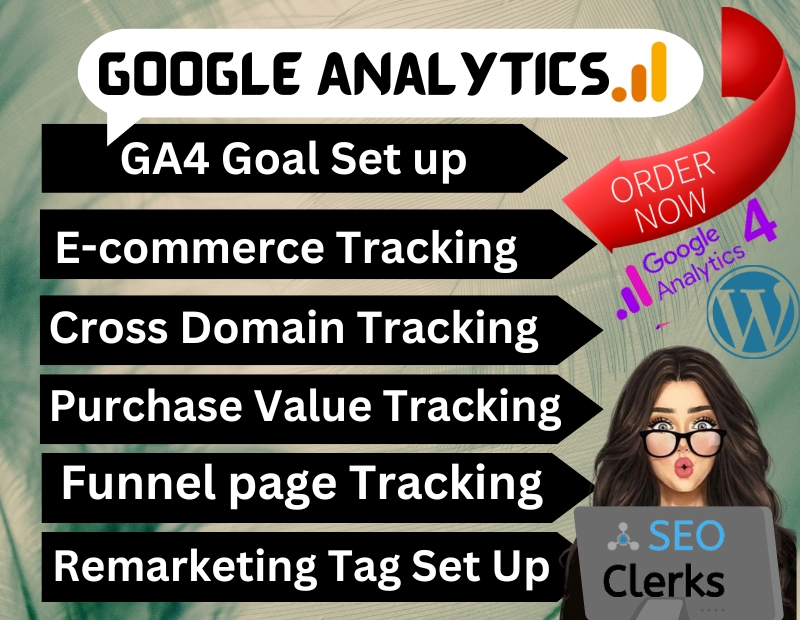 I will do google analytics 4 on-page seo set up ranking