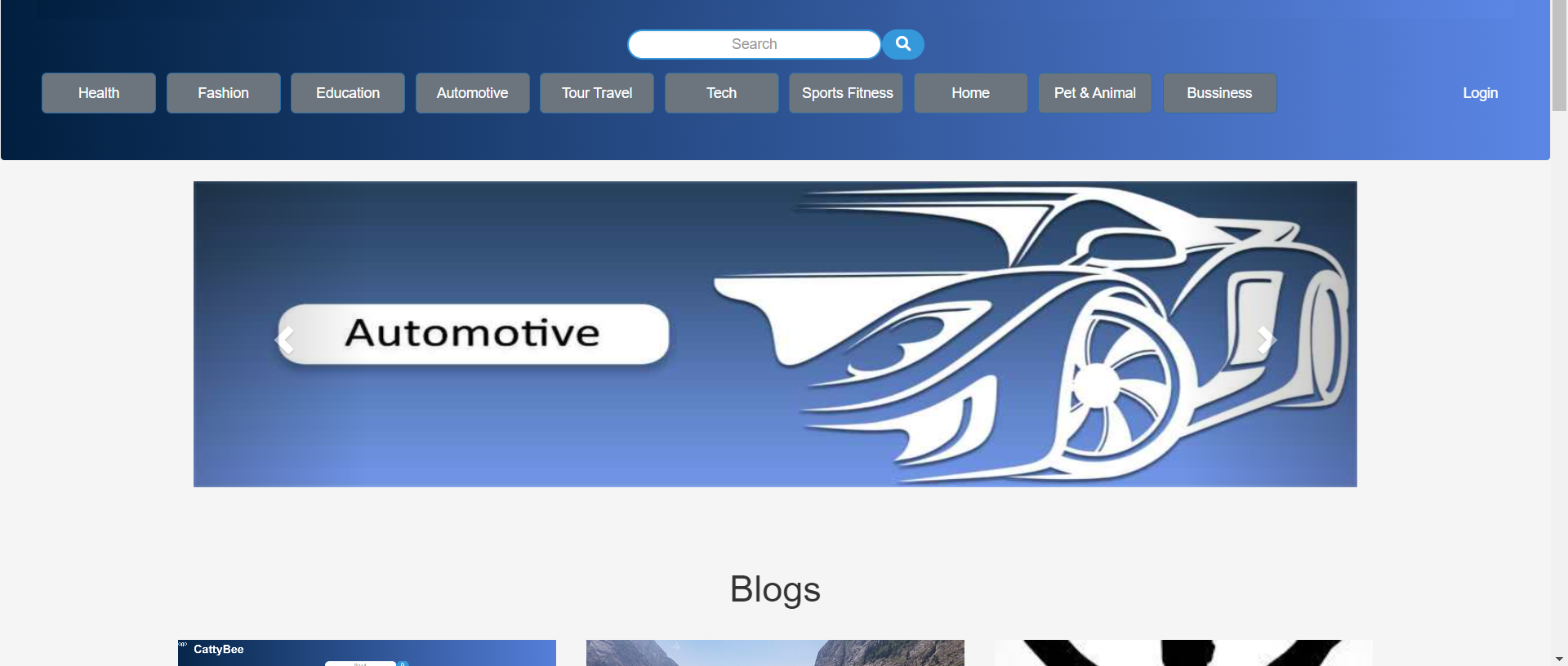 I will develop a blogging website using PHP, laravel and vuejs