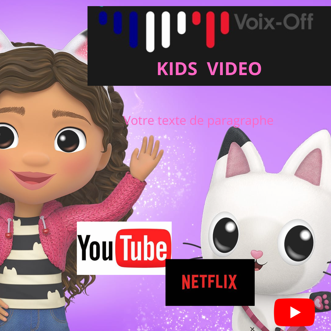 French voice over for your video today