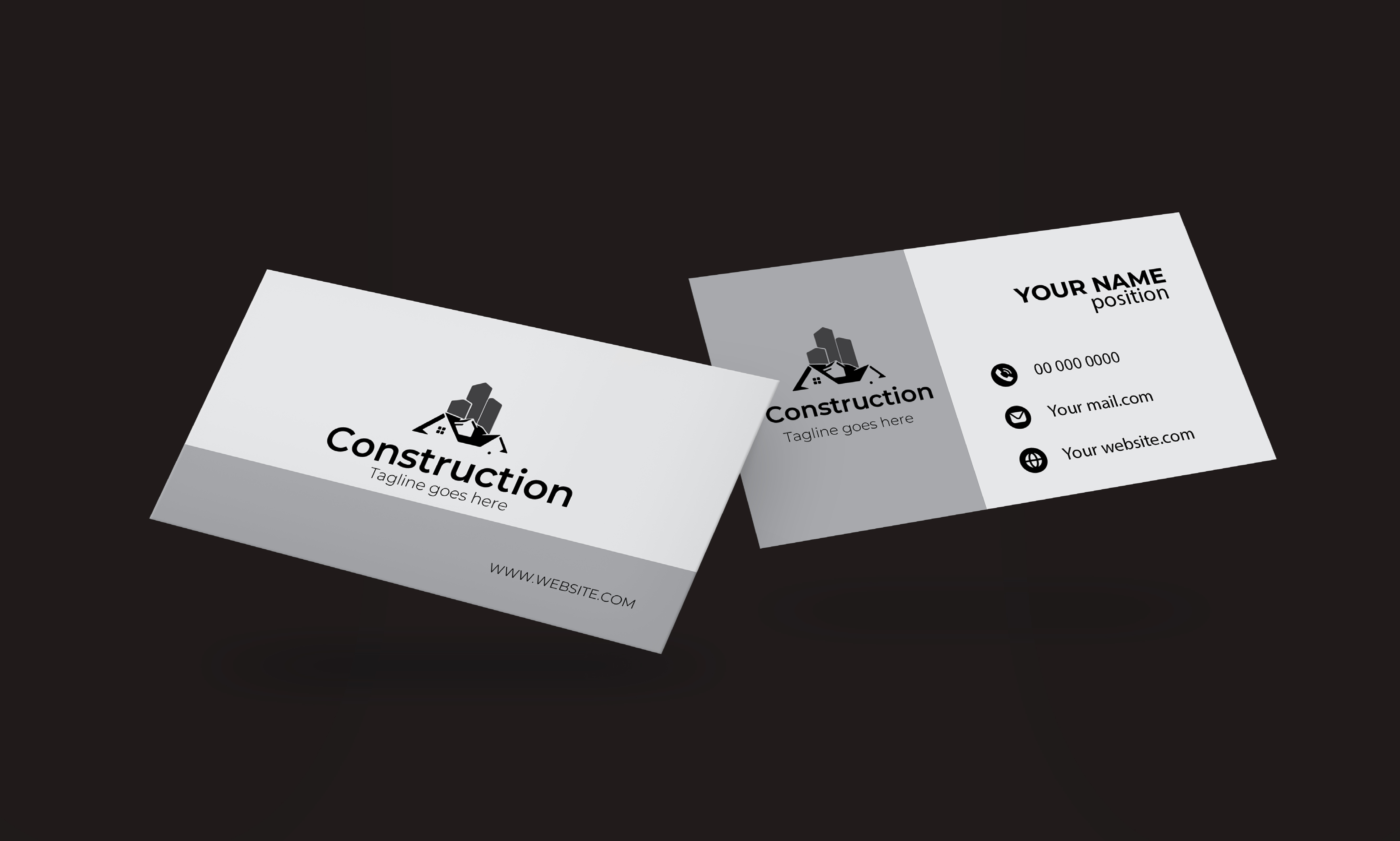  modern minimalist Business Card Design