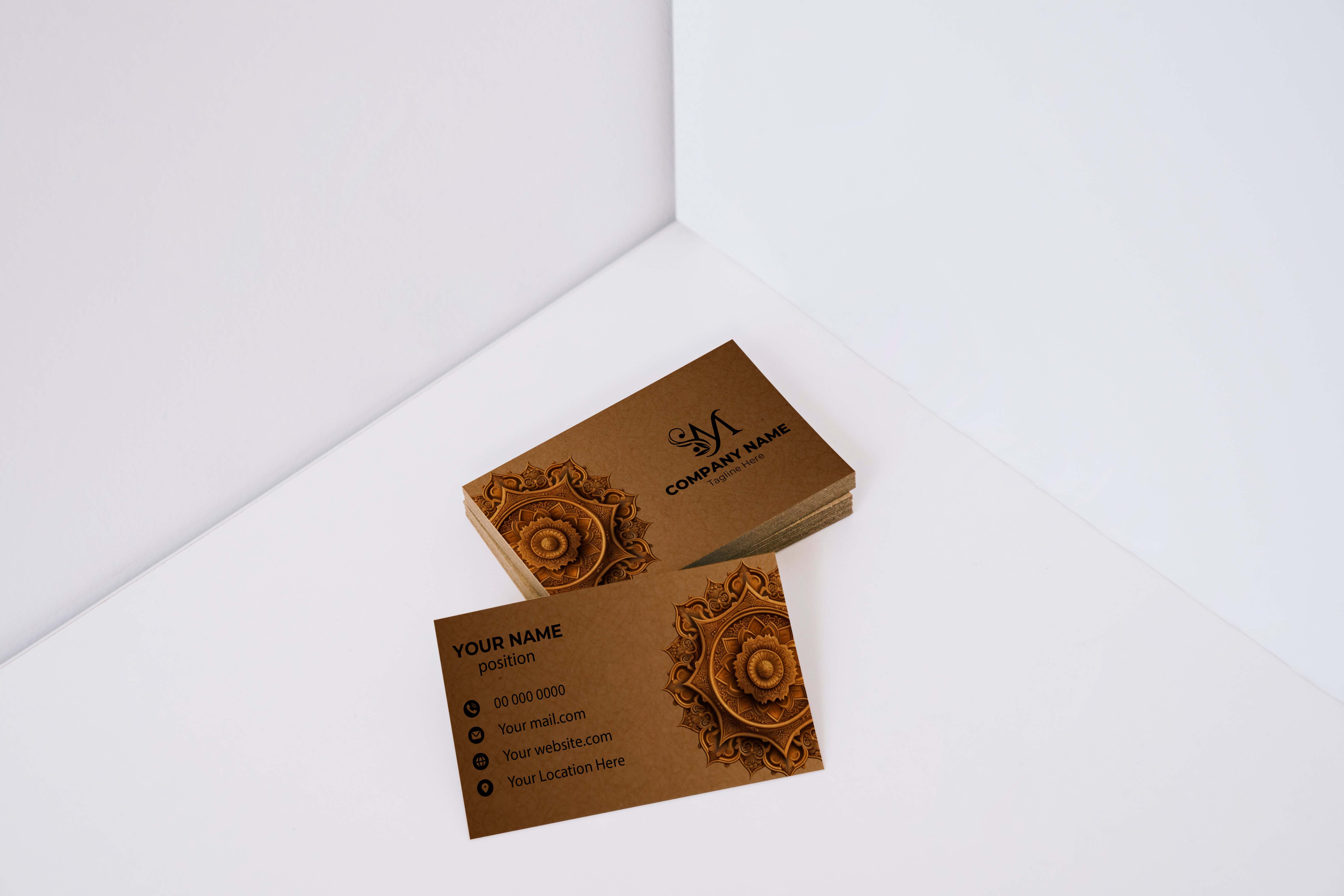  modern minimalist Business Card Design
