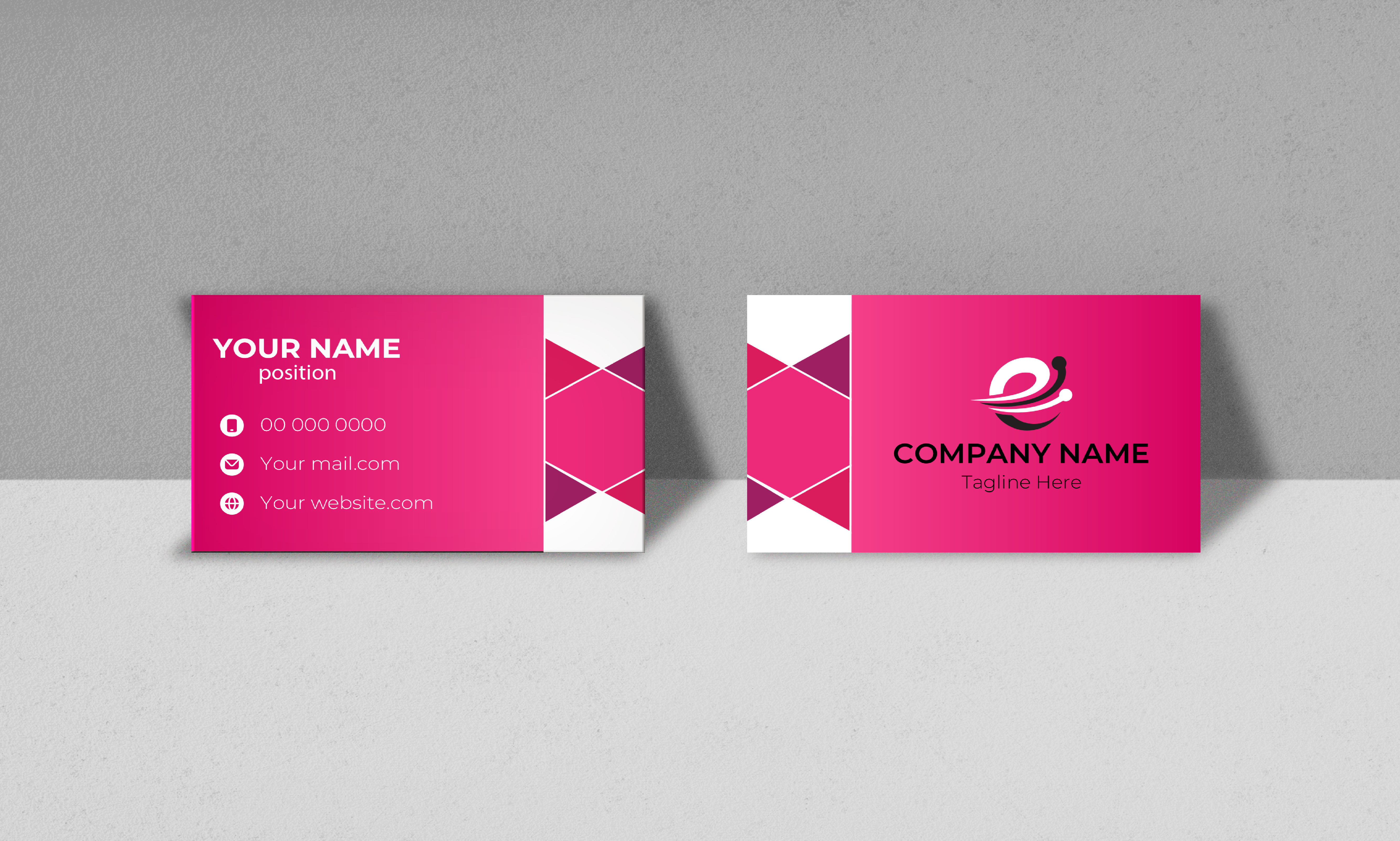  modern minimalist Business Card Design