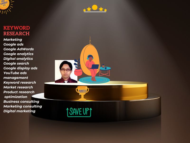 I will do my best seo google ads keyword research with profitable seo and competitor analysis