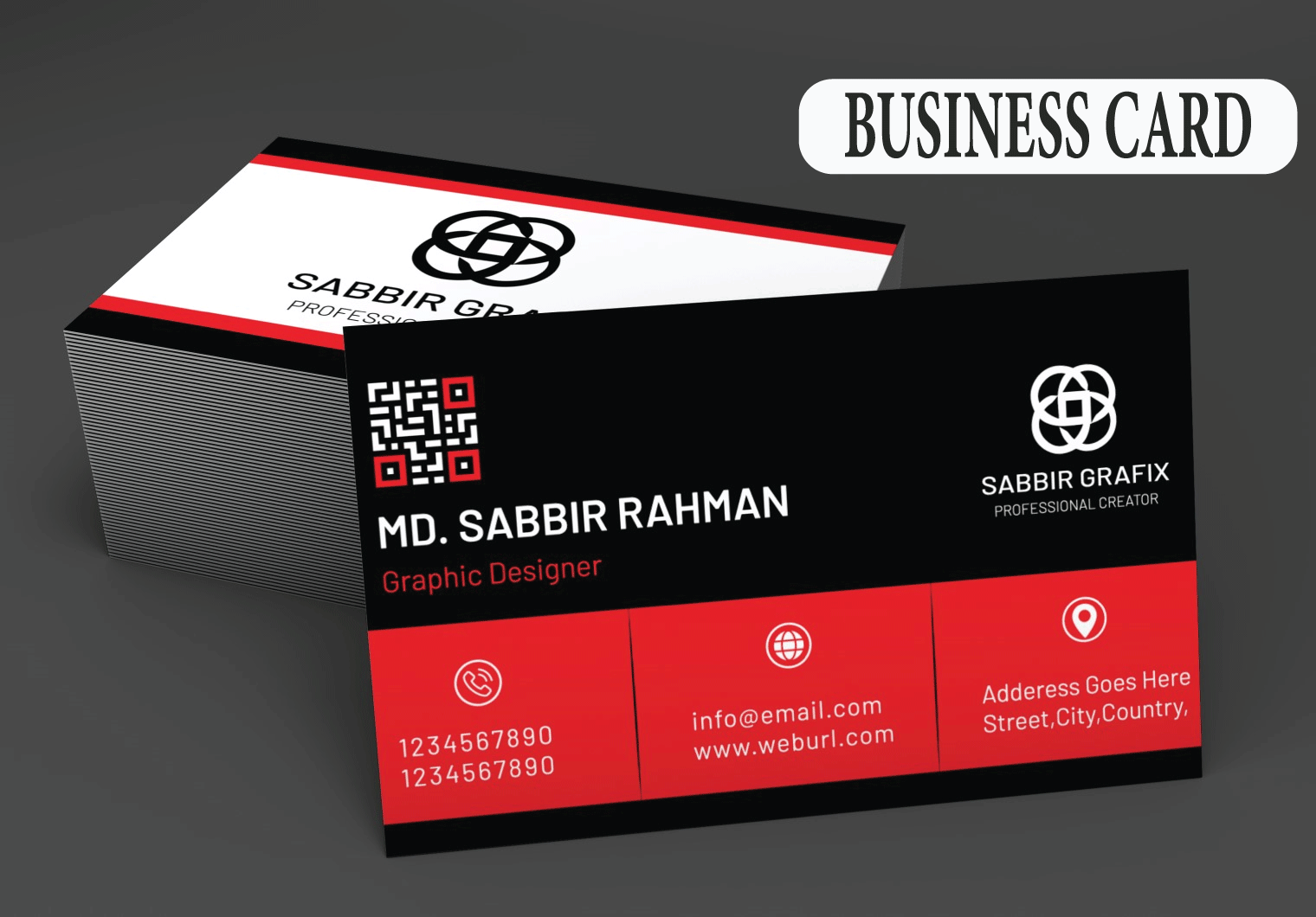 I can make high quality business cards. If you want, I can make your business cards