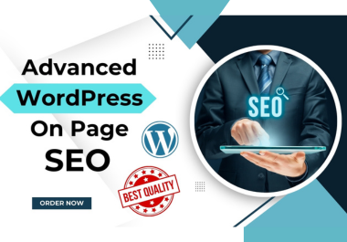  I will do Advance wordpress on page SEO with advanced strategy and 90+ score