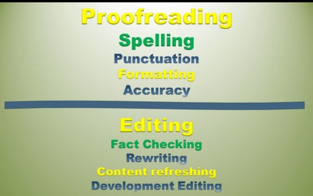 I will provide best quality proofreading of essays, Articles, summary or any topic