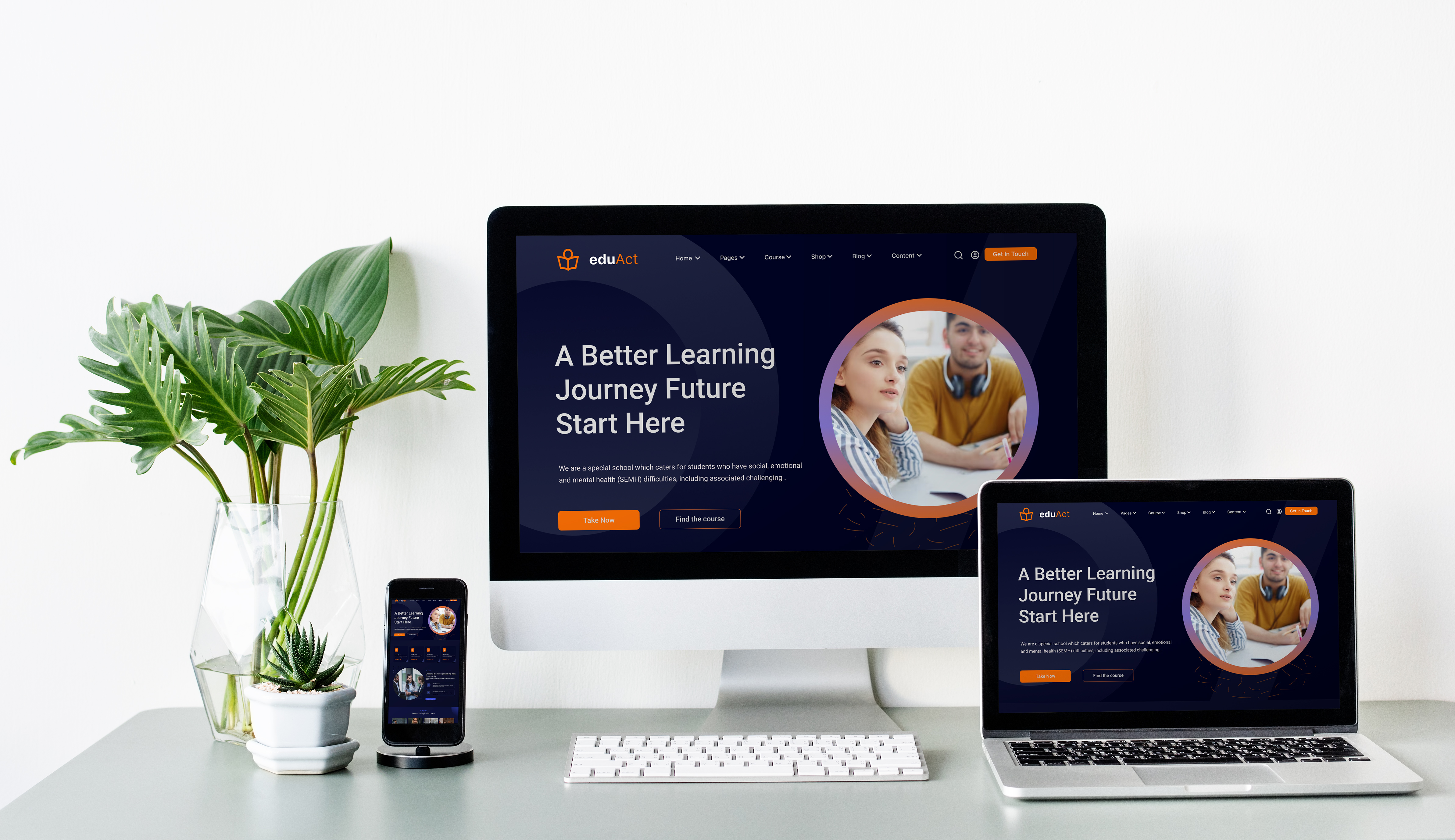 I will create professional and eye-catching landing page or home page design.