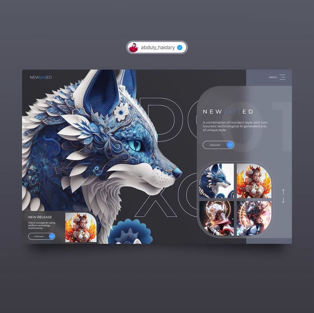 I will design a sleek, modern website for your ai startup