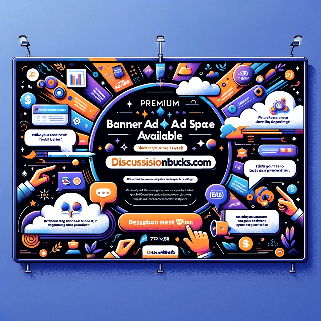 Premium 729x90 Banner Ad Space on DiscussionBucks.com - Maximize Your Reach!