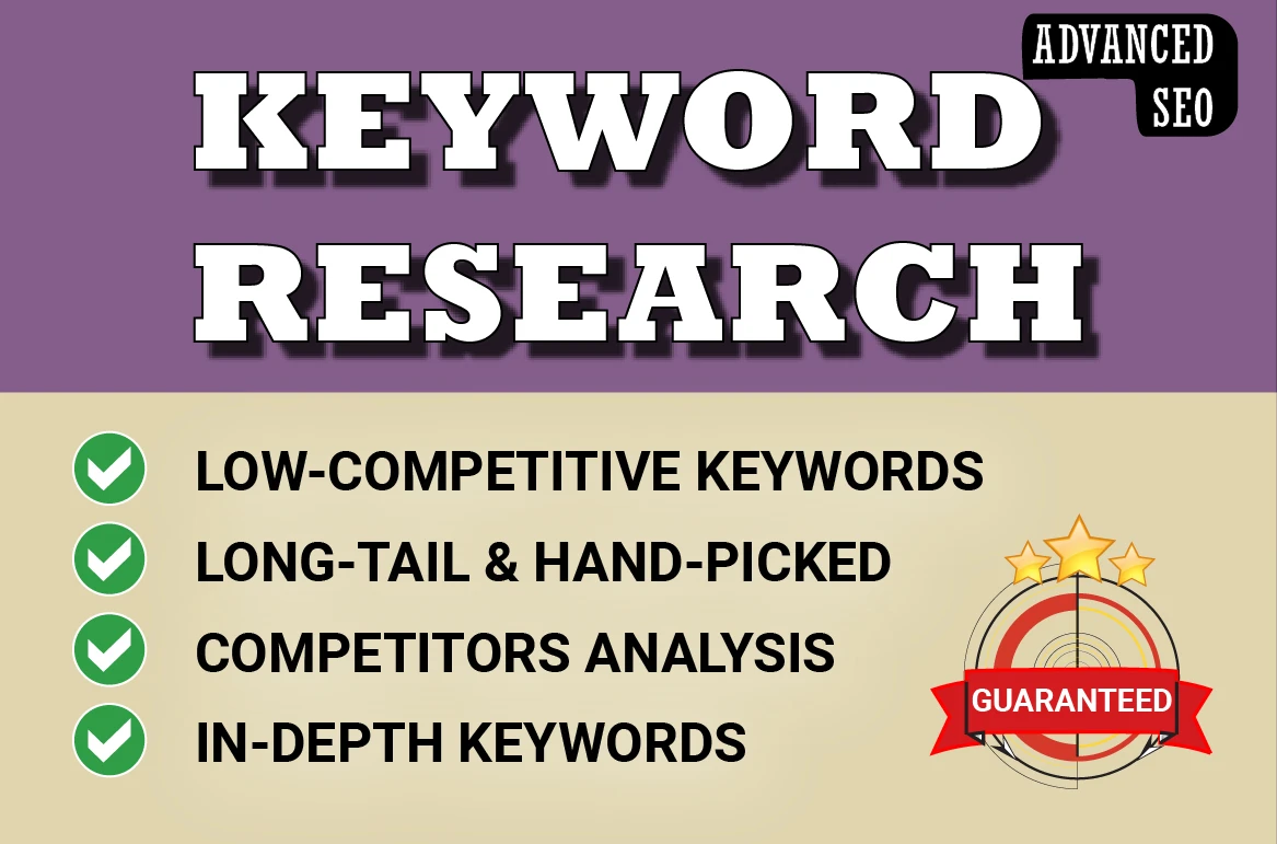 I will find Low Competitive SEO Keyword Research and Competitor Analysis 