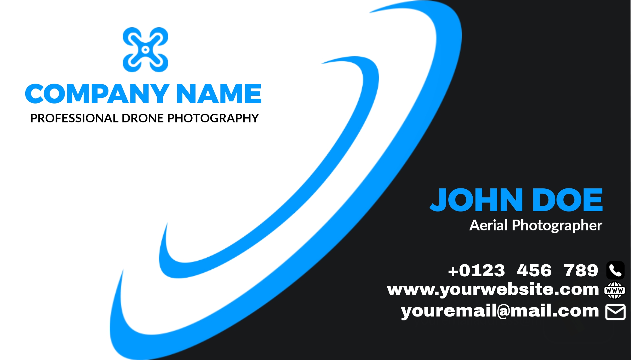 Design a unique business card Reflects the essence of your business 