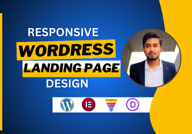  I will design responsive Seo Friendly wordpress fastloaded website 