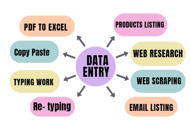 I will do data entry work with high quality.