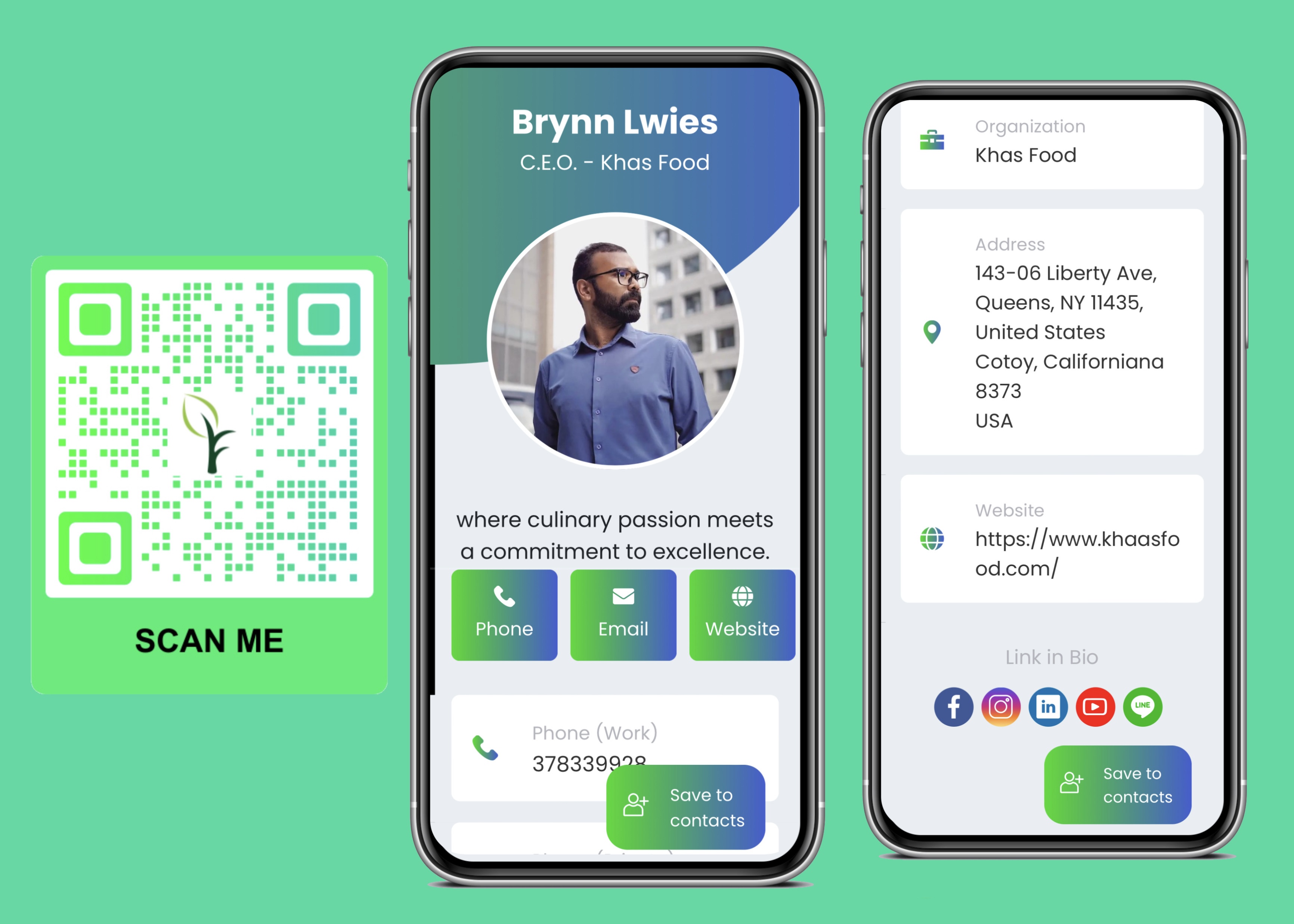 I will design touch sensitive official vcard or business card with