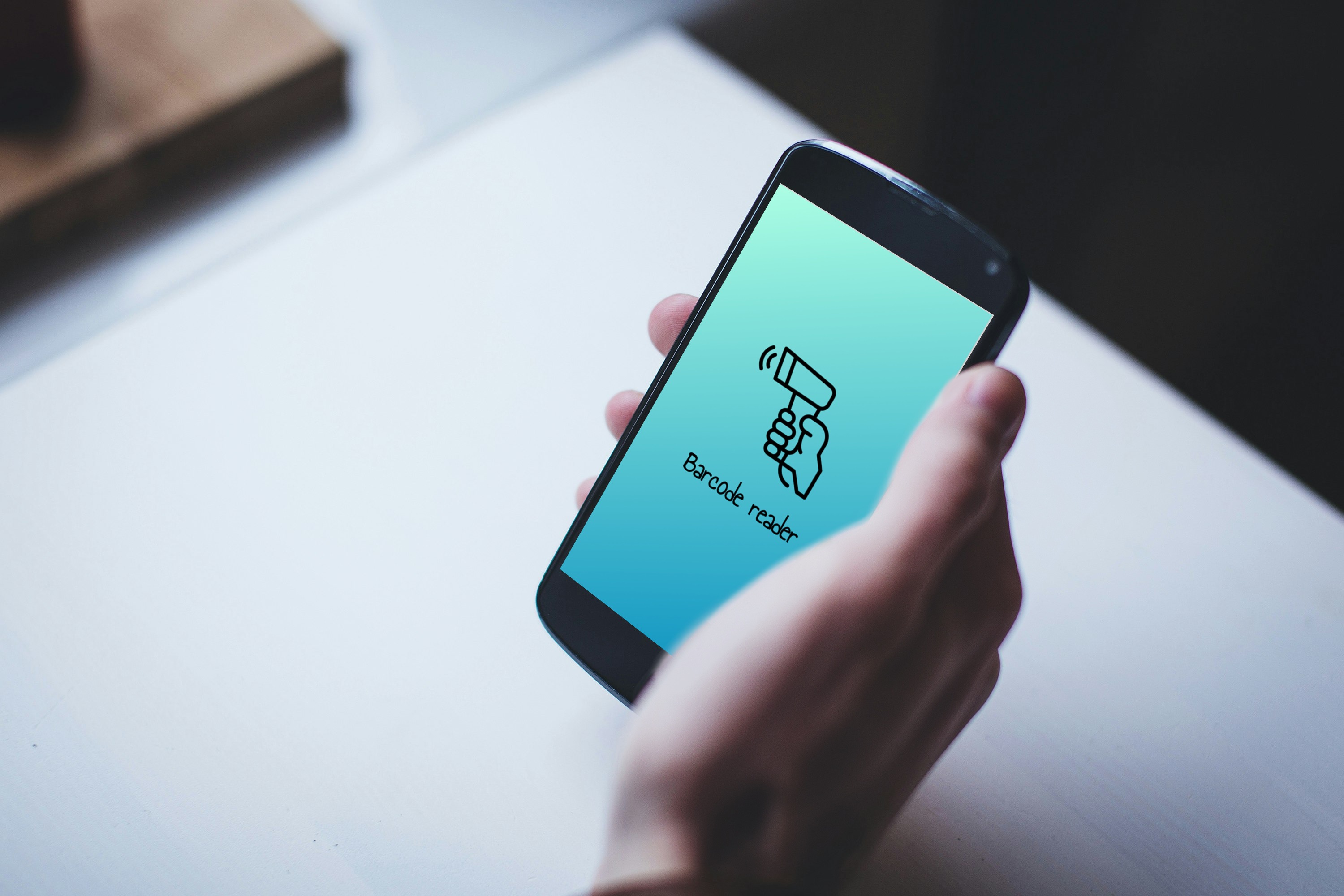 Barcode reader app for supermarkets 