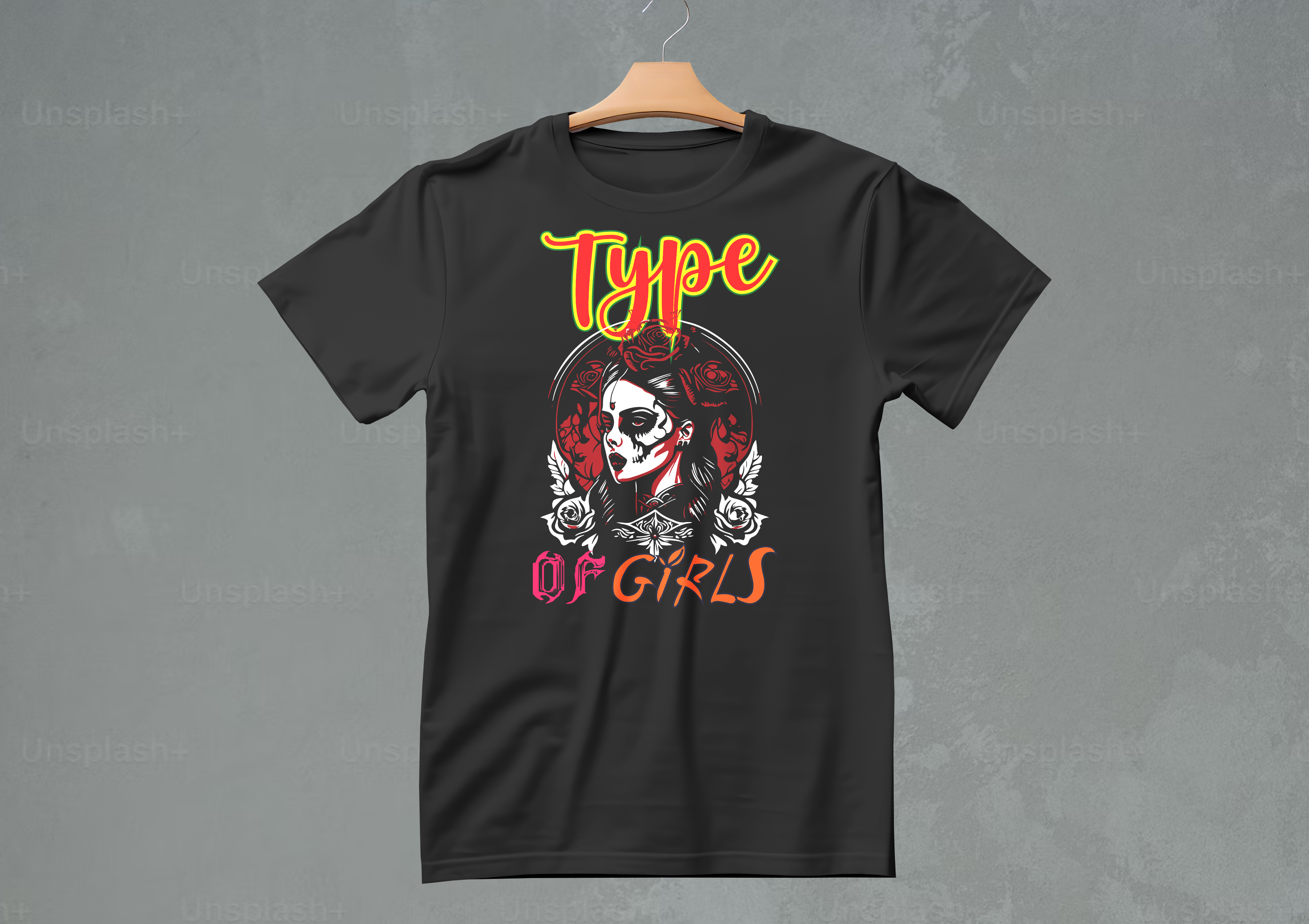 I will create custom graphic typography t shirt design within 24 hours