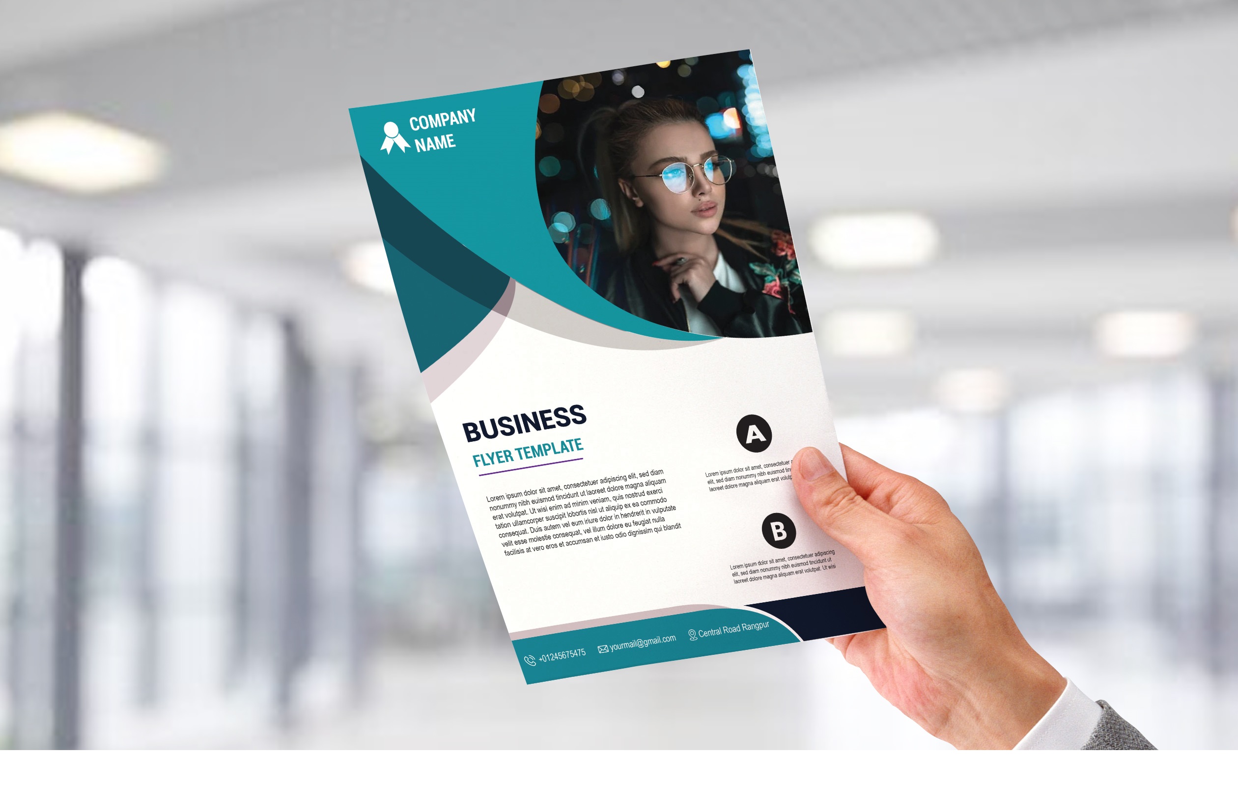 I will stylish modern design professional flyer or po...