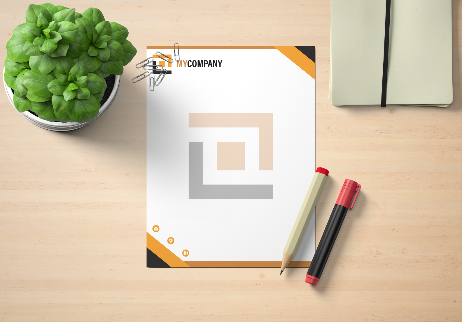 I will design professional letterhead specifically for your company.