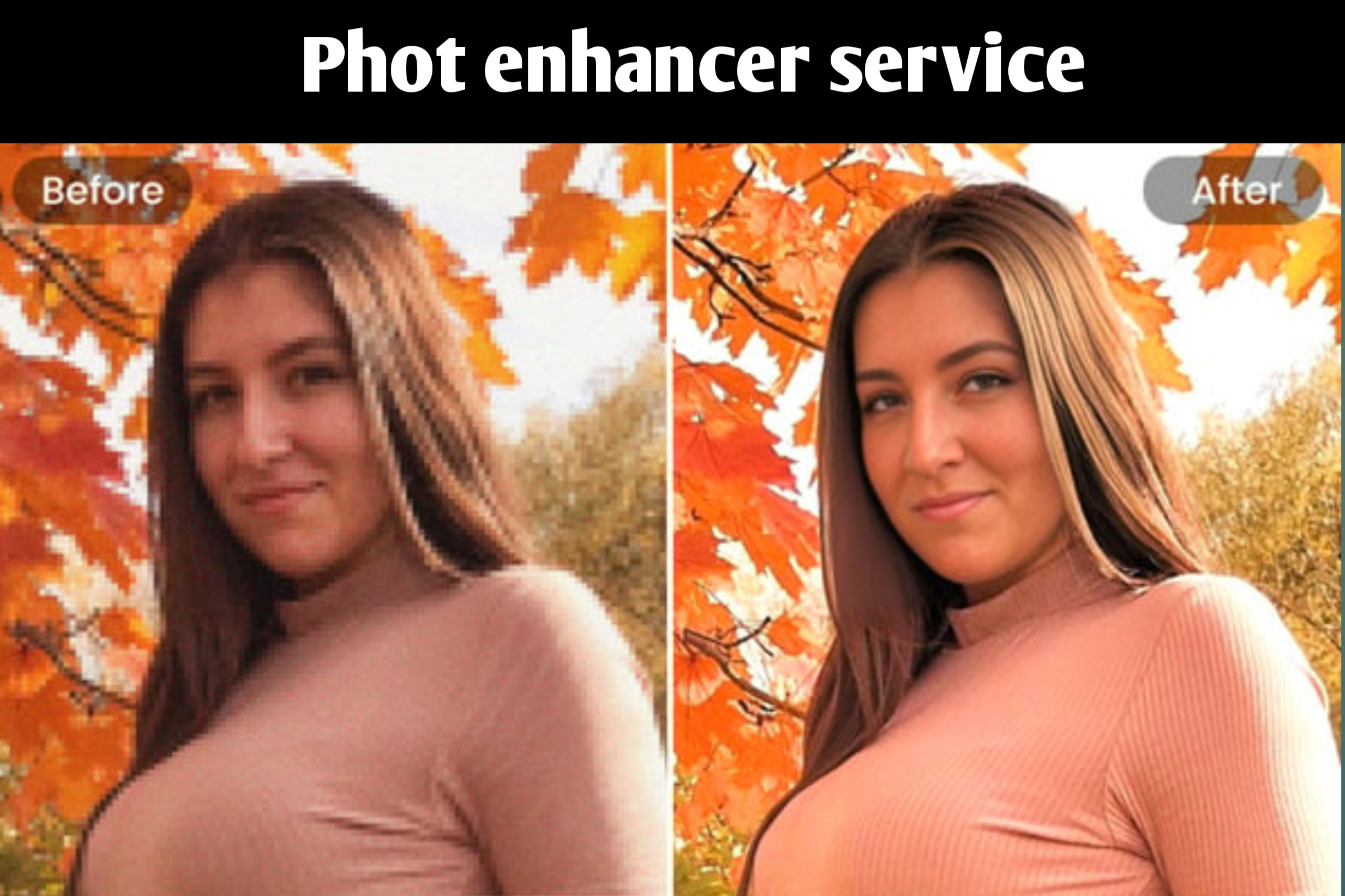 I will enhance, improve, upscale low res photo to high resolution