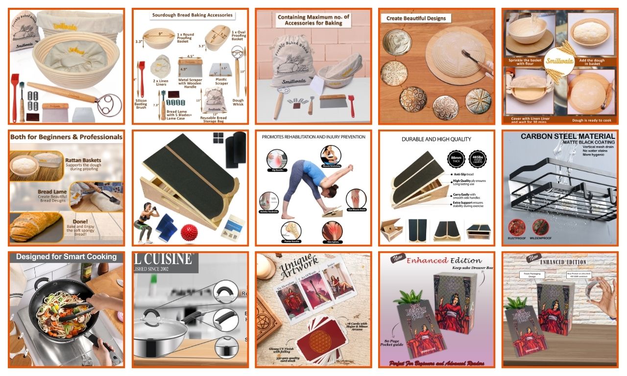 I will design perfect Product listing images and infographics