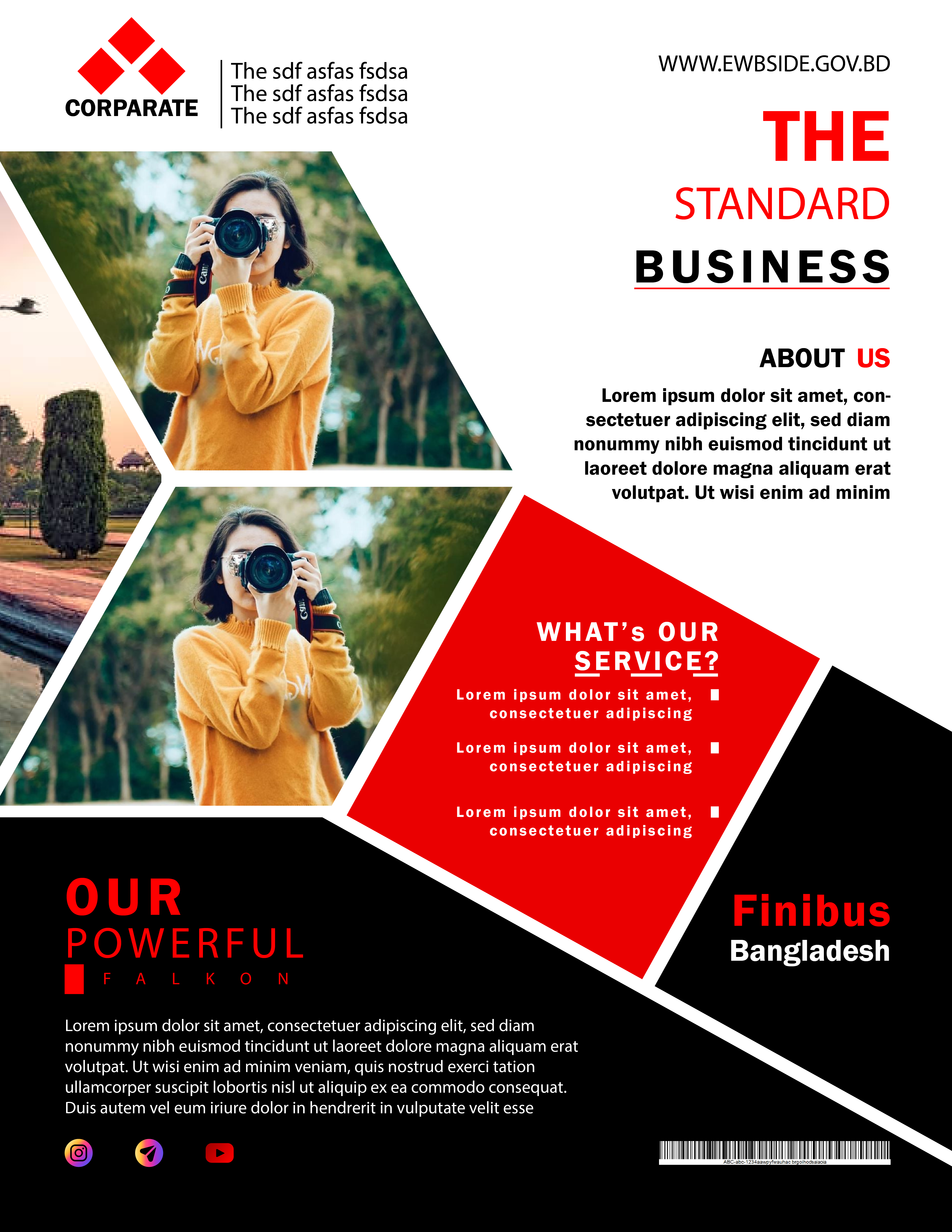 I will do any eye catching flyer design and give it in quick time.