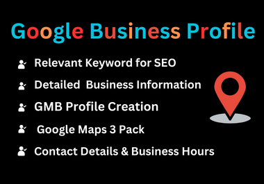 I will optimization google my business, ranking and google map citation for local SEO