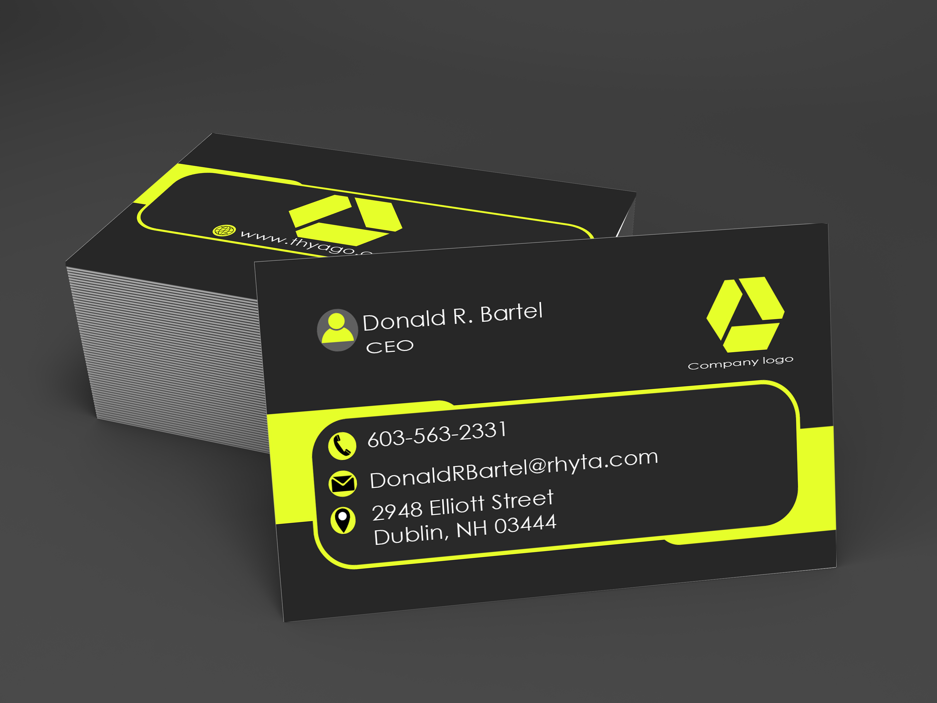  I will create an eye catching business card 
