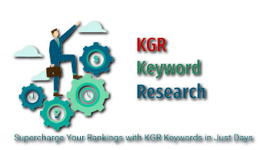 kgr keyword research for business or niche