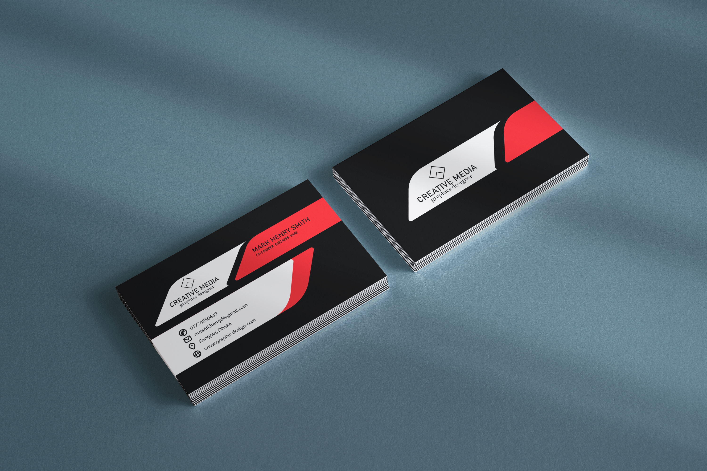 I will do luxury minimalist business card design