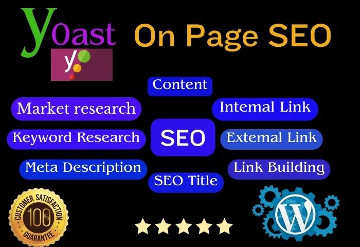 I will complete wordpress onpage yoast or rank math SEO optimization service, meta tags