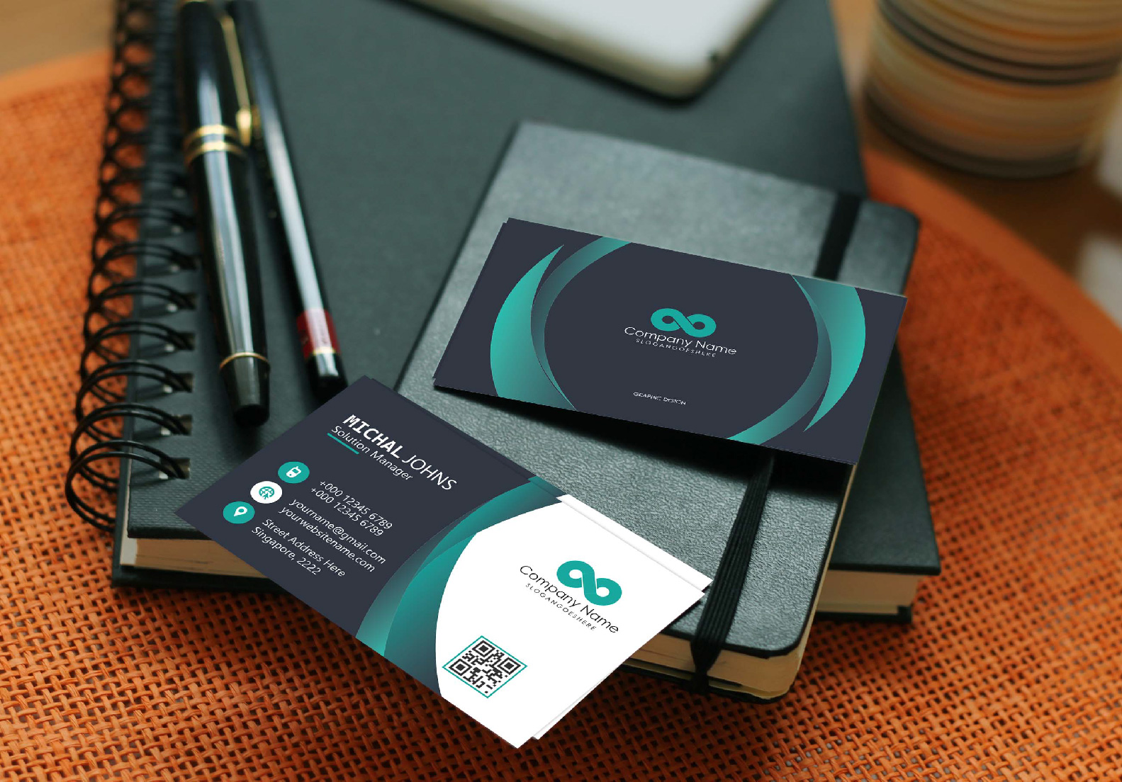 I will design modern professional businesscard