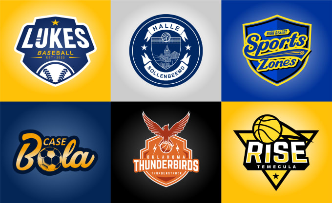 I will design sports team and sports event logo