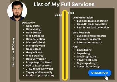 I will furnish B2B lead generation active & valid email and web research to artistry