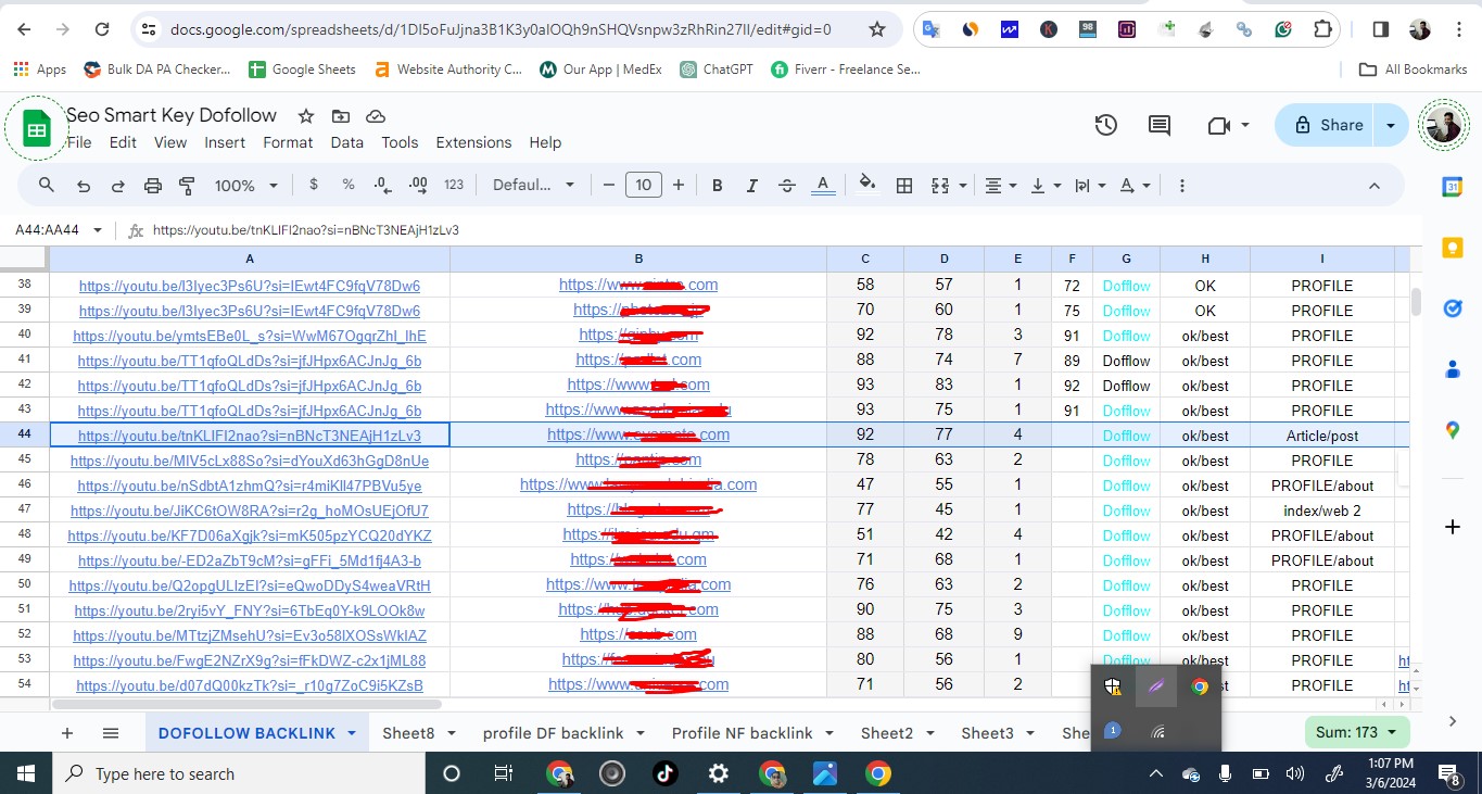 I will generate 300 high authority profile backlink SEO services 