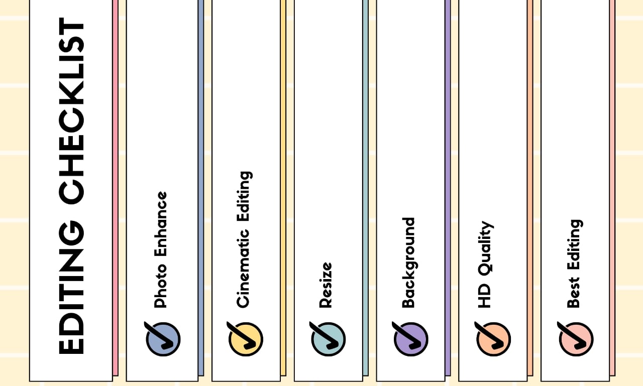 I will edit your photos professionally Enhance, Resize, Smoothness, High Quality.