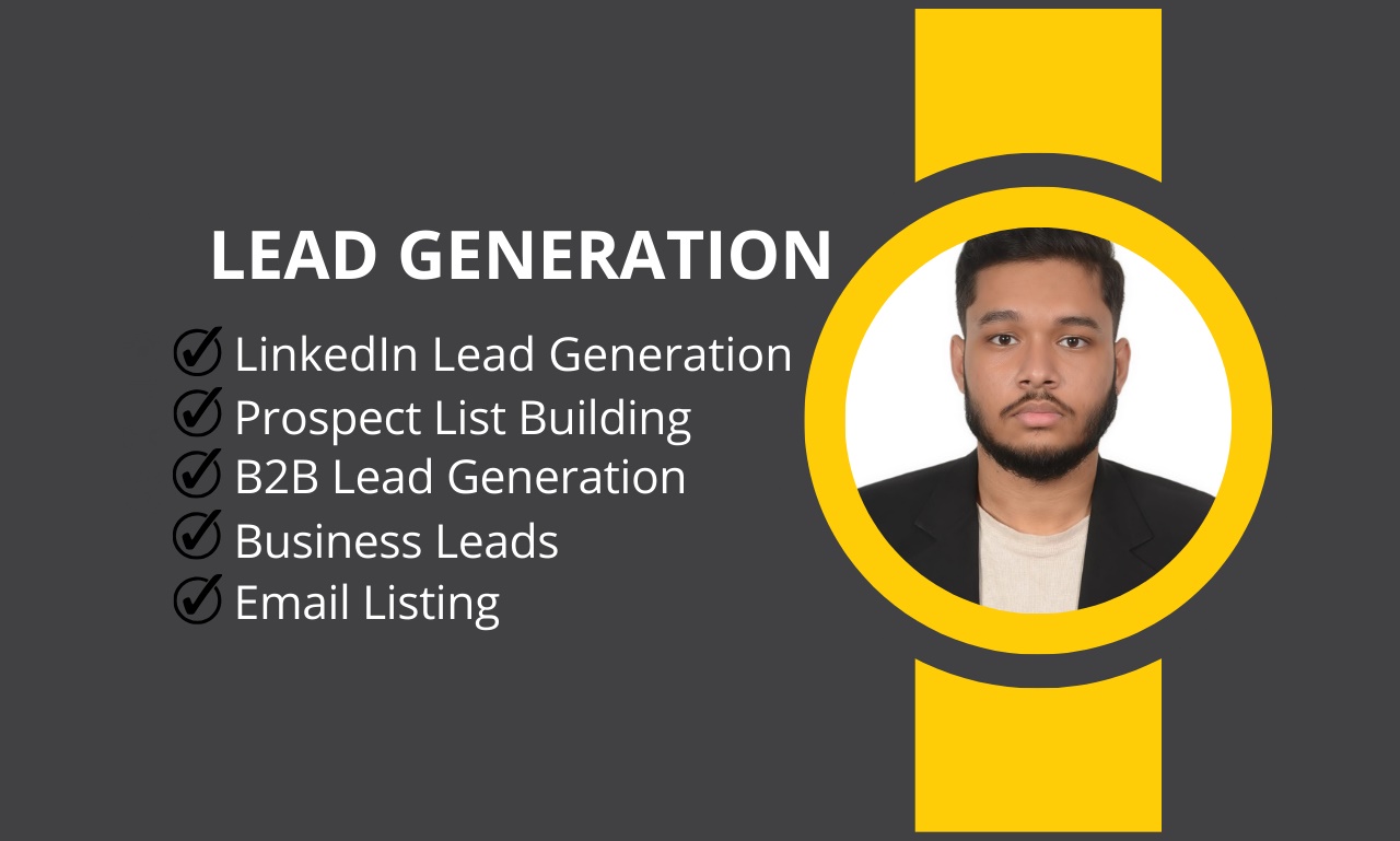 I will do B2B Lead Generation for any targeted industry