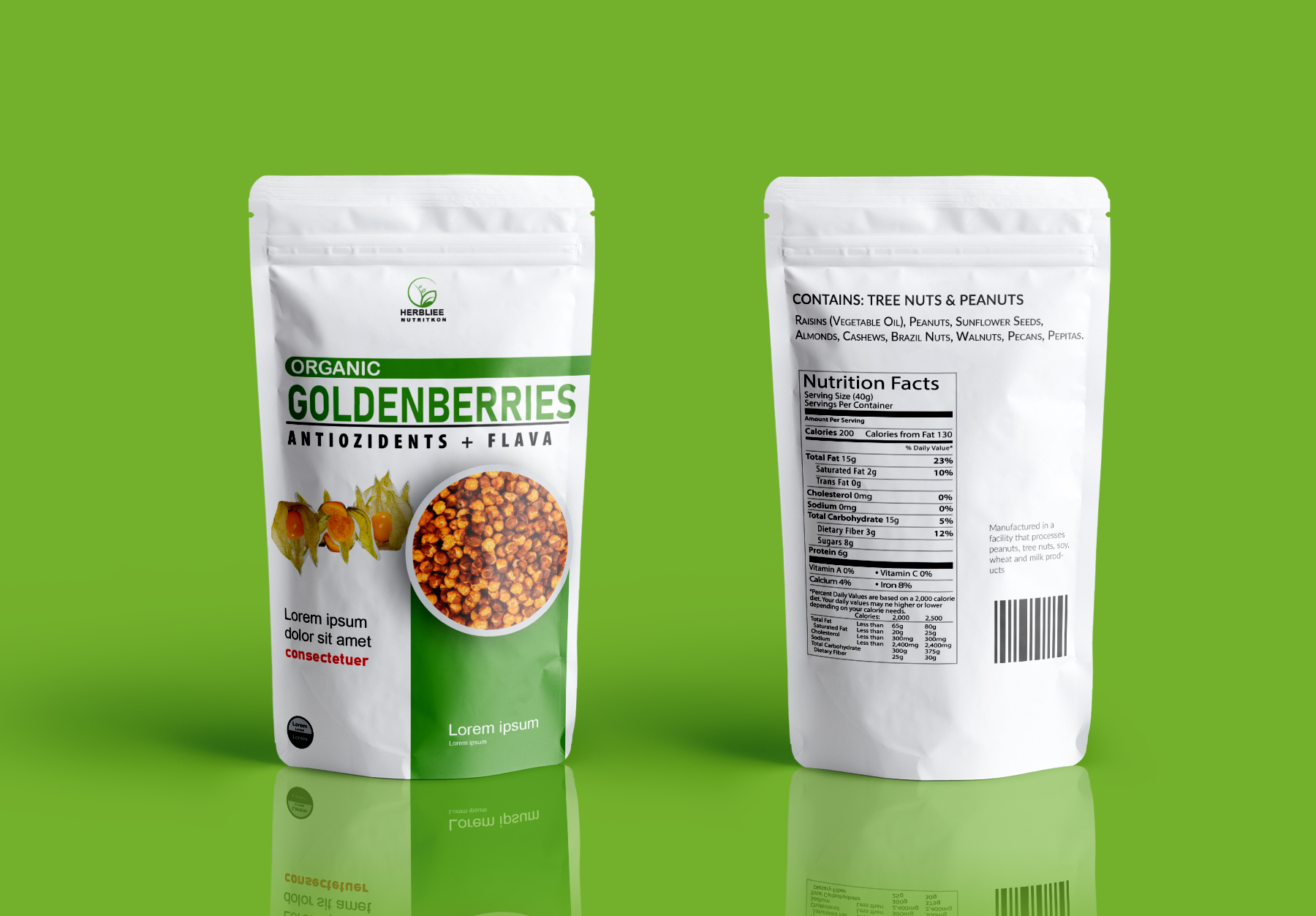 I will do professional label design and product packaging