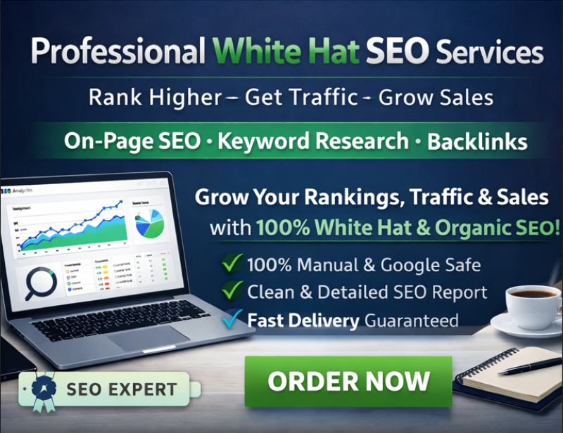 Professional White Hat SEO Services | On-Page, Keyword Research & Backlinks