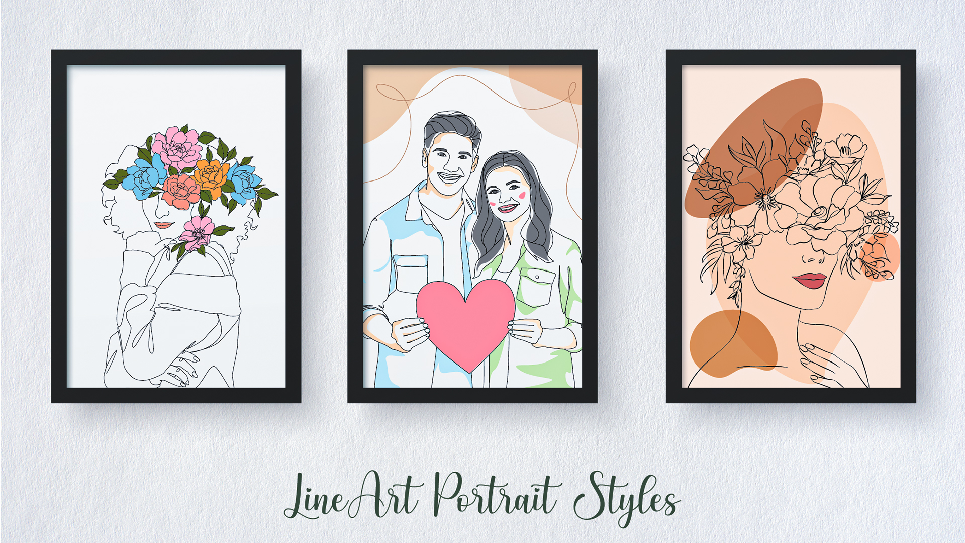 I'll make line art illustration form your photos