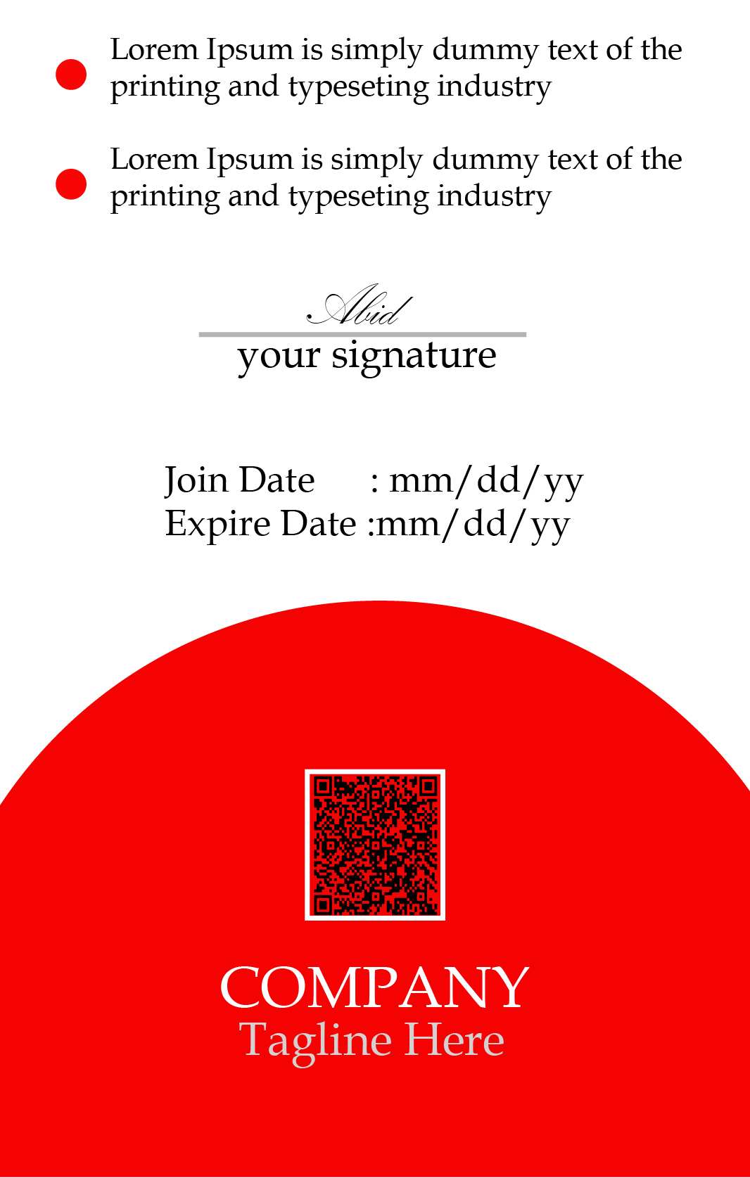 I will be personal professional id card designer