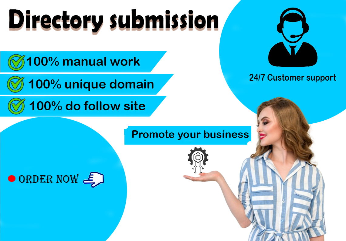 I create 100 Directory Submission from selected top sites